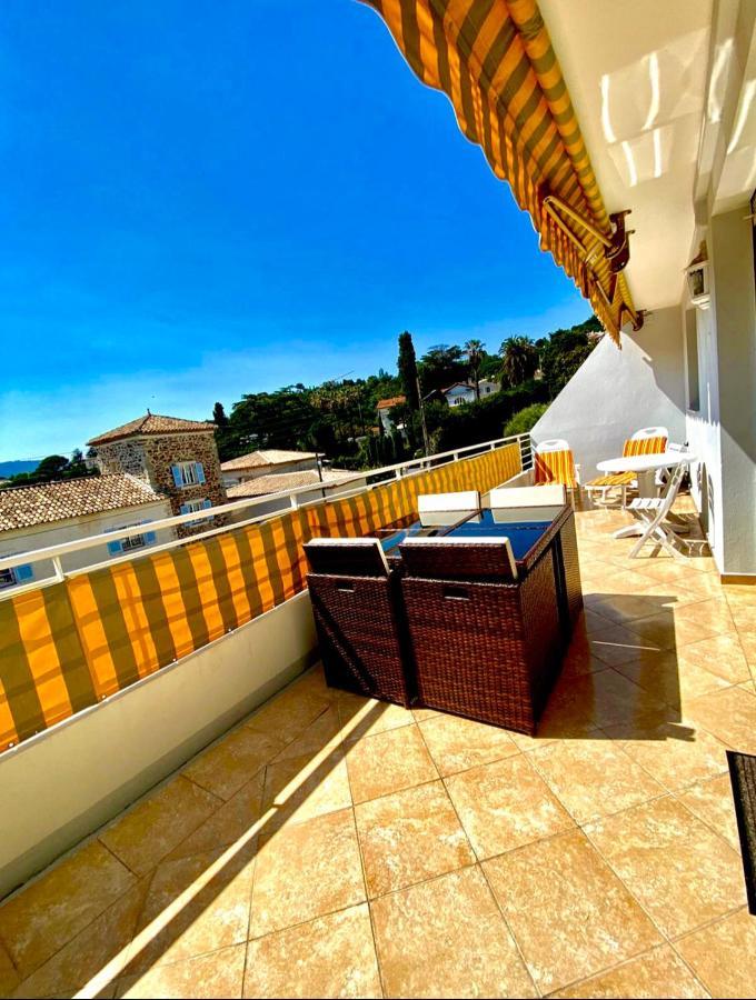 Studio Terrasse - Piscine- Tennis Cannes Exterior foto