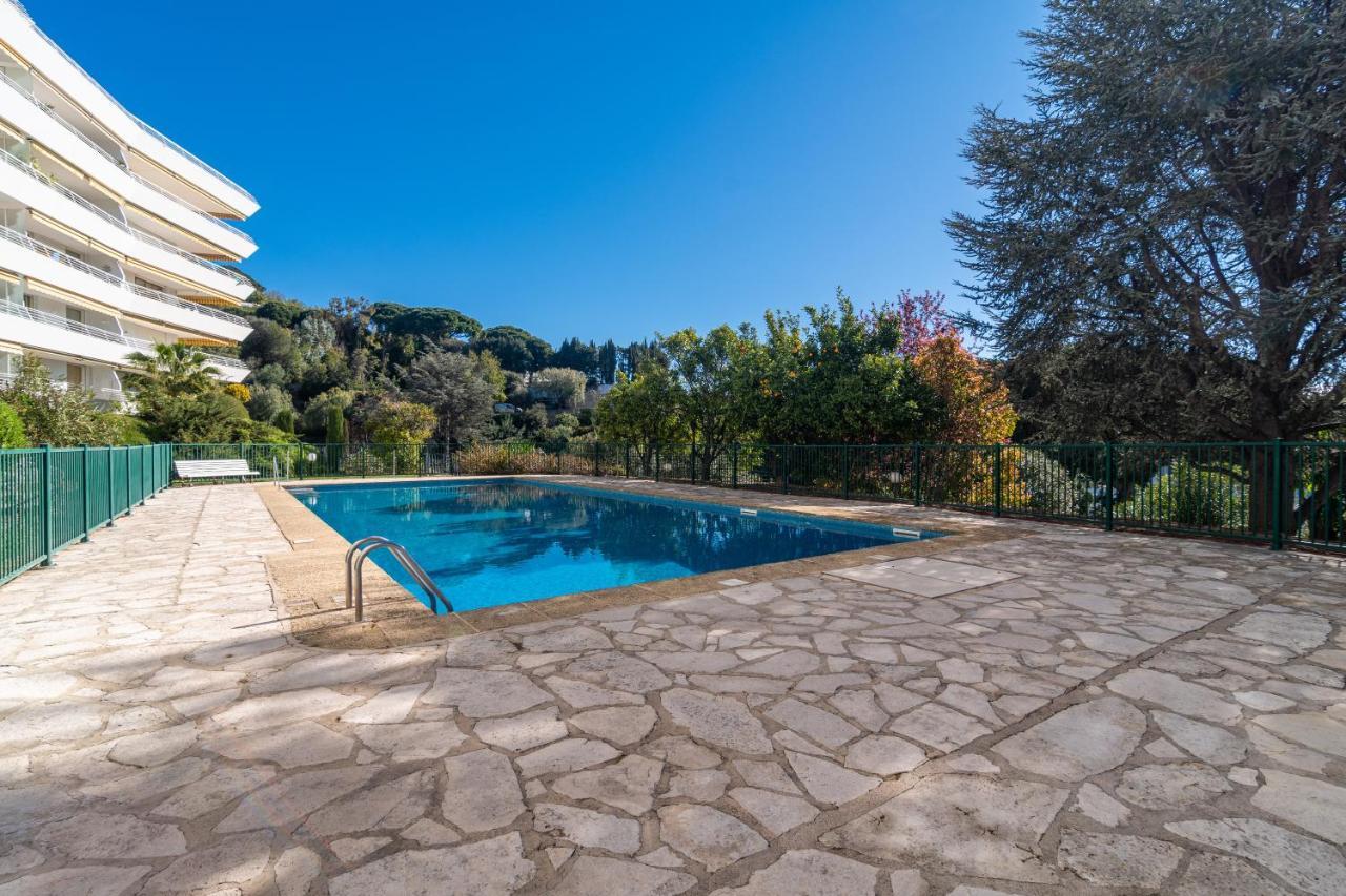 Studio Terrasse - Piscine- Tennis Cannes Exterior foto